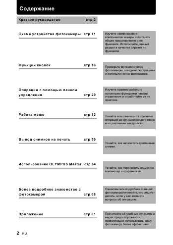 Инструкция Olympus SP-570UZ