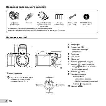 Инструкция Olympus SP-820UZ
