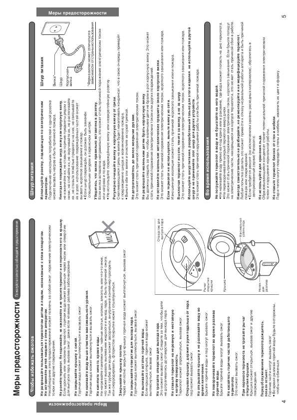 Инструкция Panasonic NC-PG30P