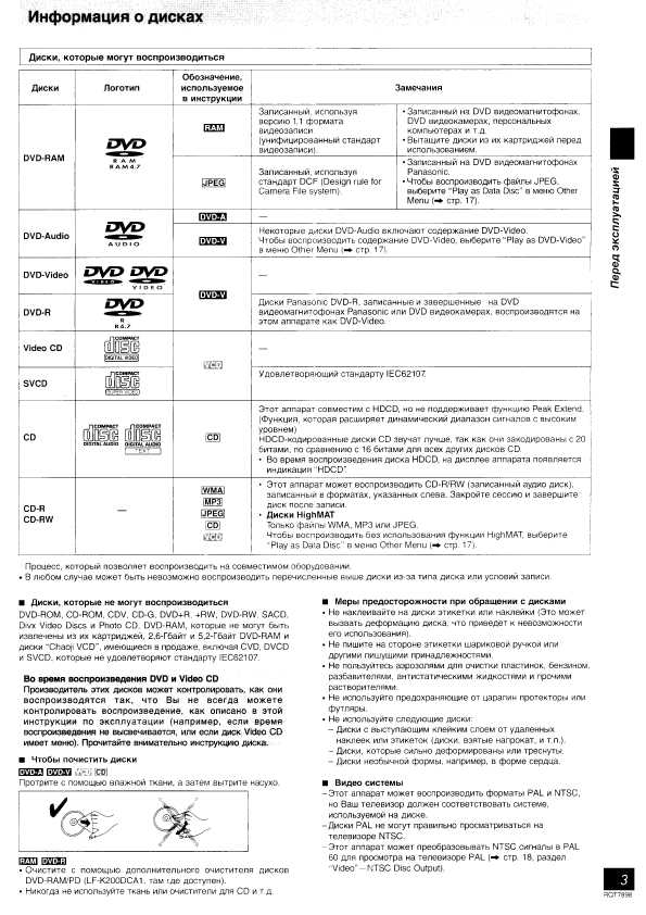 Инструкция Panasonic SC-VK81D