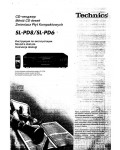 Инструкция Panasonic SL-PD8