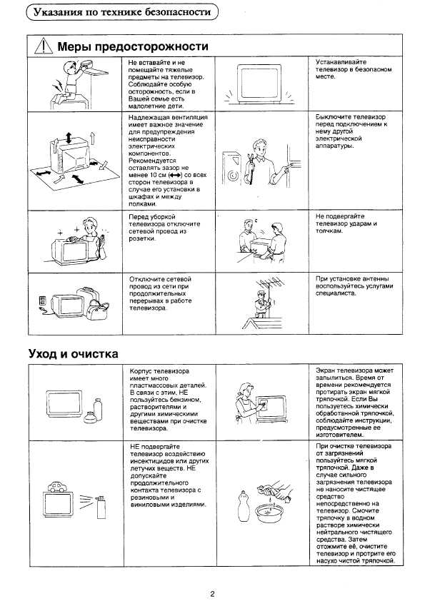 Инструкция Panasonic TX-21X3T