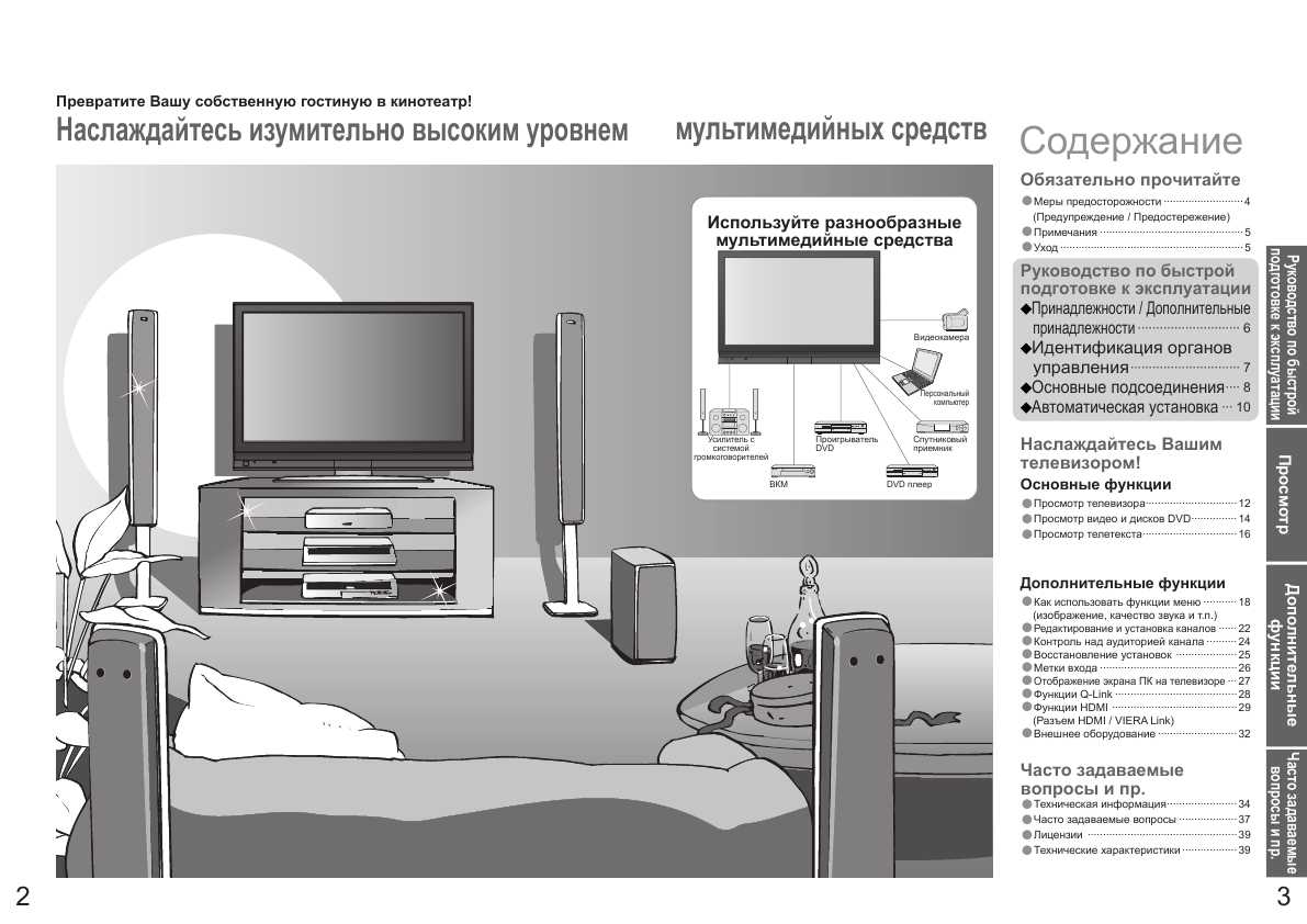 Инструкция Panasonic TH-R42PV70