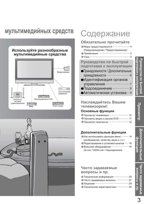 Инструкция Panasonic TX-R32LM70K