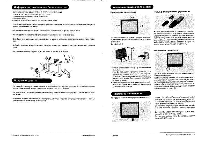 Инструкция Philips 21PT1717