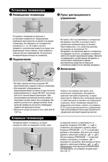 Инструкция Philips 29PT5506