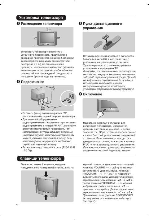Инструкция Philips 29PT5507