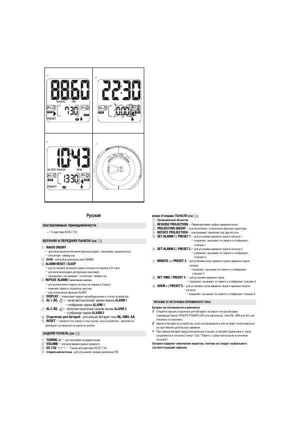 Инструкция Philips AJ-3600