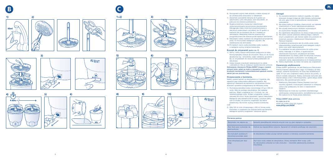 Инструкция Philips Avent Exspress