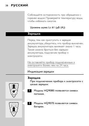 Инструкция Philips HQ-9070