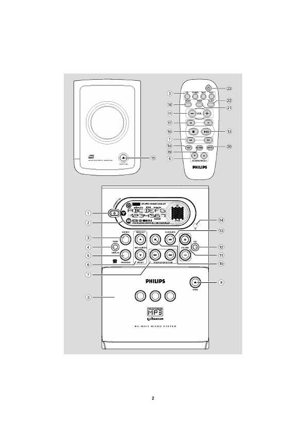 Инструкция Philips MCM-250