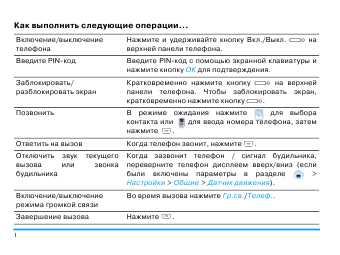 Инструкция Philips XENIUM X830