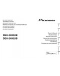 Инструкция Pioneer DEH-2400UB