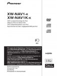 Инструкция Pioneer XW-NAV1