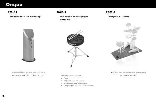 Инструкция Roland HD-1