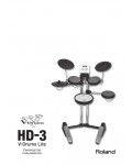 Инструкция Roland HD-3