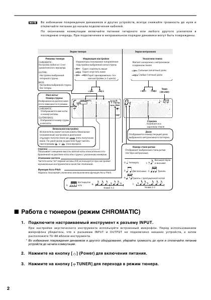 Инструкция Boss TU-88