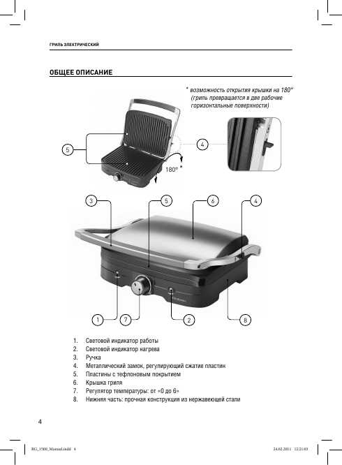 Инструкция Rolsen RG-1500