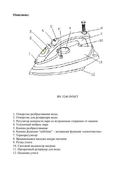 Инструкция Rolsen RN-3240 Innet