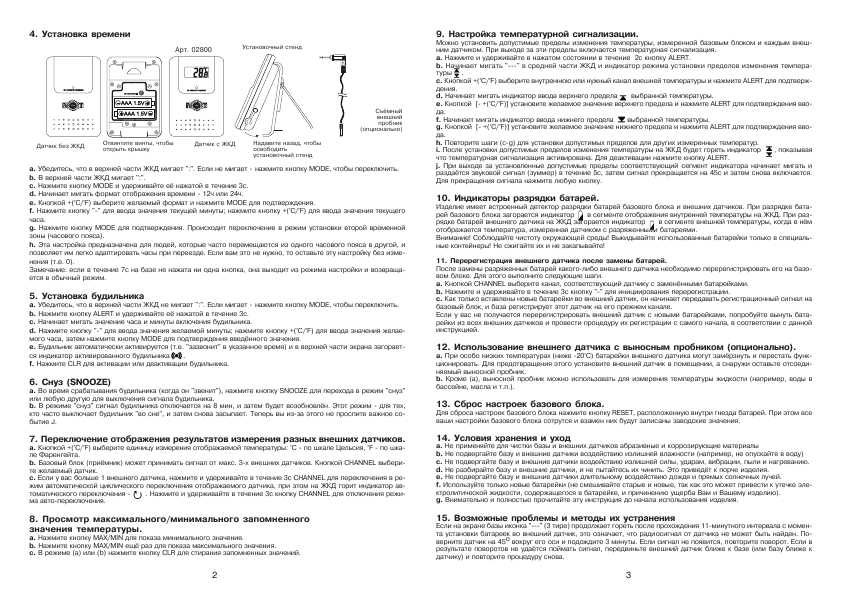 Инструкция RST 02803