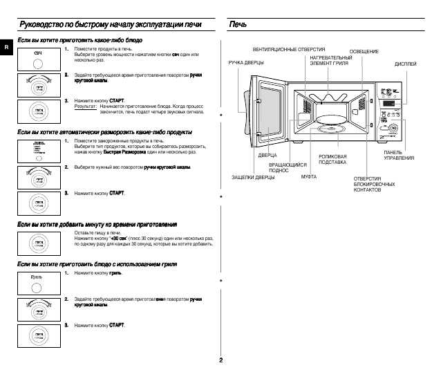 Инструкция Samsung CE-287MNR
