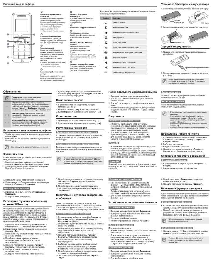 Инструкция Samsung E1070