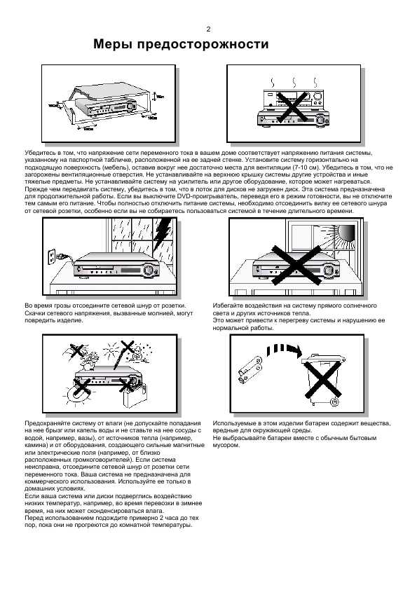 Инструкция Samsung HT-DM160