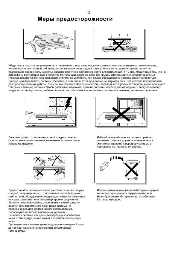 Инструкция Samsung HT-DS960
