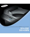 Инструкция Samsung SCX-4725F