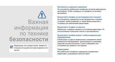 Инструкция Samsung SGH-P310