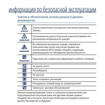 Инструкция Samsung YP-CP3