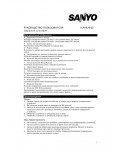 Инструкция Sanyo ICR-B20