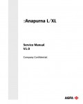 Сервисная инструкция Agfa ANAPURNA-L, XL