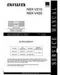 Сервисная инструкция AIWA NSX-V210, NSX-V420
