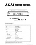 Сервисная инструкция AKAI AP-M719