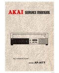 Сервисная инструкция AKAI AP-M77