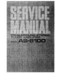 Сервисная инструкция AKAI AS-8100