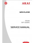 Сервисная инструкция Akai MP-1200RC, RD