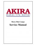 Сервисная инструкция Akira MC-4388V