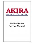 Сервисная инструкция Akira WM-52SAU7L