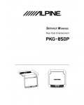 Сервисная инструкция Alpine PKG-850P