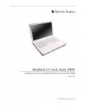 Сервисная инструкция Apple MacBook 13 early \'09
