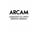 Сервисная инструкция Arcam D-250, D-270