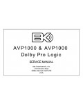 Сервисная инструкция B&K AVP1000DPL