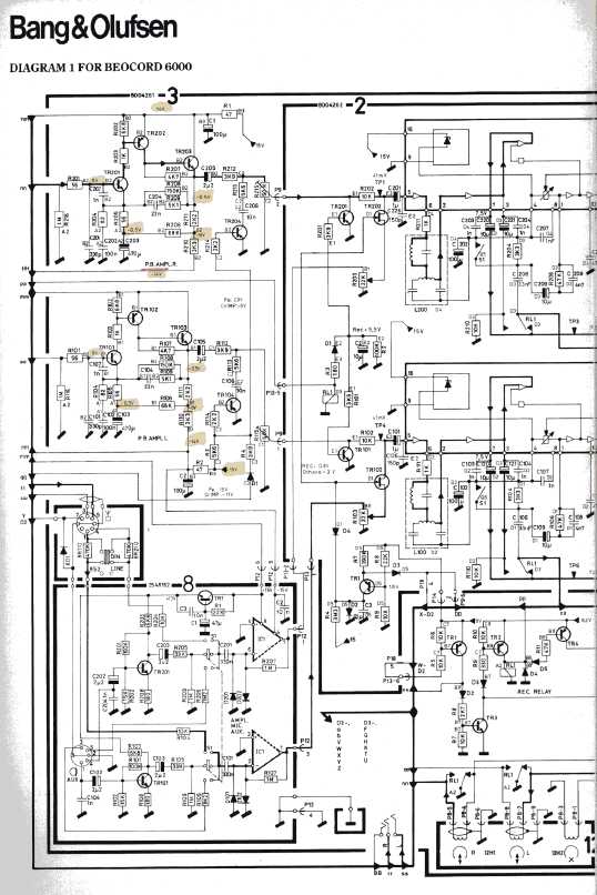 Сервисная инструкция Bang&Olufsen BEOCORD 6000, 6002, 8002, 8004 (Schematics)