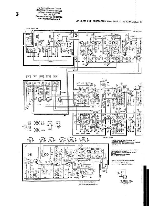 Сервисная инструкция Bang&Olufsen BEOMASTER 1200 TYPE 2316