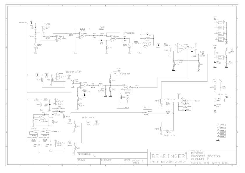 Сервисная инструкция Behringer EX3200