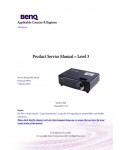 Сервисная инструкция Benq SP-831, Level 3