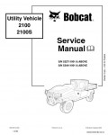 Сервисная инструкция BOBCAT 2100, 5-09