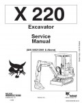 Сервисная инструкция BOBCAT 220, 6720503, 6-90